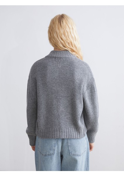 Yeni Sezon Kolej Yaka Kadın Triko Hırka fırsatları