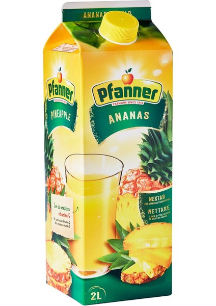2 Lt Yeşil Elma ve Ananas Meyve Suyu 2 Li Paket fiyatları