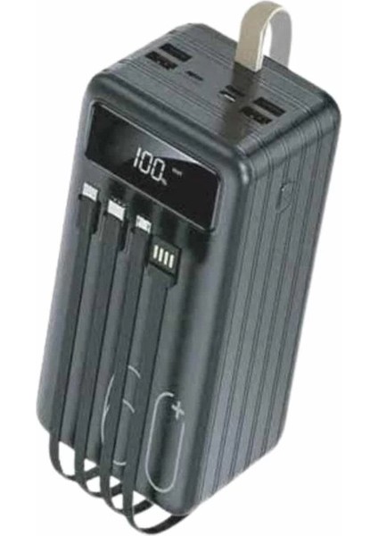 Powerbank 60.000 Mah Taşınabilir Şarj Hızlı El Fenerli Dijital Göstergeli fırsatları