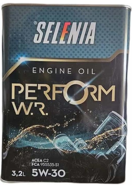 Selenia Perform W.r. 5W 30 Tam Sentetik Motor Yağı 3.2 L Dizel Araçlar Için
