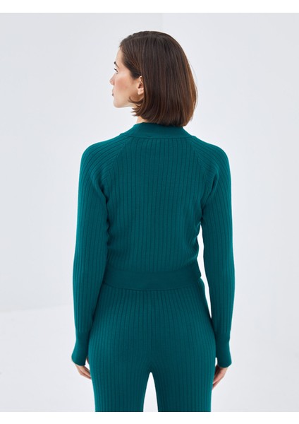 Yeni Sezon Yarım Balıkçı Yaka Dokulu Kadın Triko Kazak fırsatları