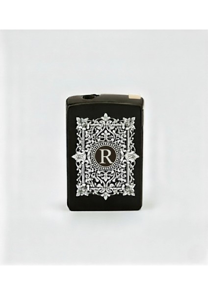 R Harfli Detaylı Kişiye Özel Harf Baskılı Gazlı Çakmak