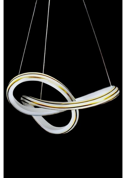 Nadia White Gold Kumandalı 3 Renk Modern Sarkıt LED Avize indirimleri