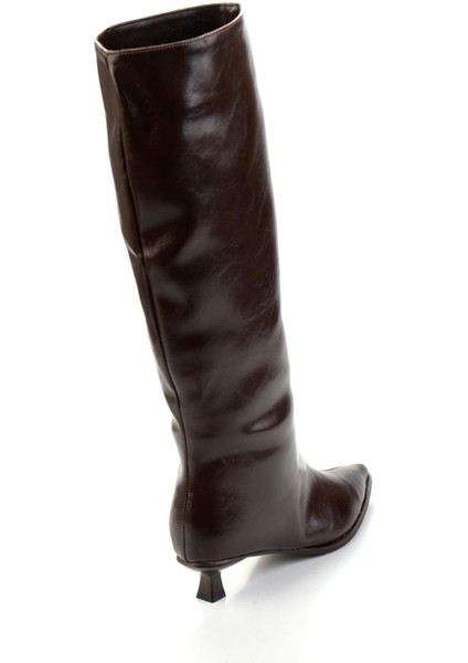 Kahve Kadın Çizme K03606060042 modelleri