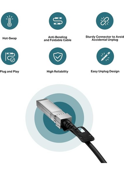 Tp-Lınk Omada TL-SM5220-1M 1m Dırect Attach Sfp Cable For 10 Gıgabıt Connectıons Up To 1m Dıstance modelleri