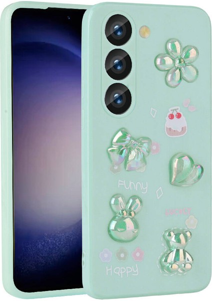 Galaxy S23 Kılıf Kabartma Figürlü Parlak Toys Silikon Kapak fiyatları