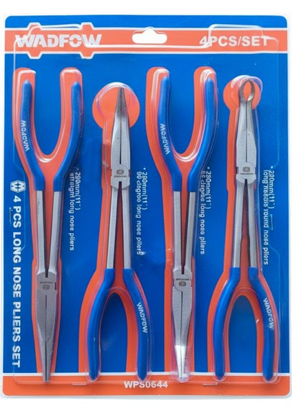 Wadfow 4 Lü Uzun Pense Seti 280MM Profesyonel fiyatları