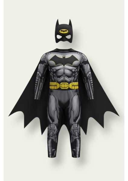 Batman Kassız Çocuk Kostümü - Siyah