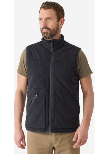 Solognac Erkek Avcı Yeleği - Siyah - Avcılık ve Doğa Gözlemi - 500