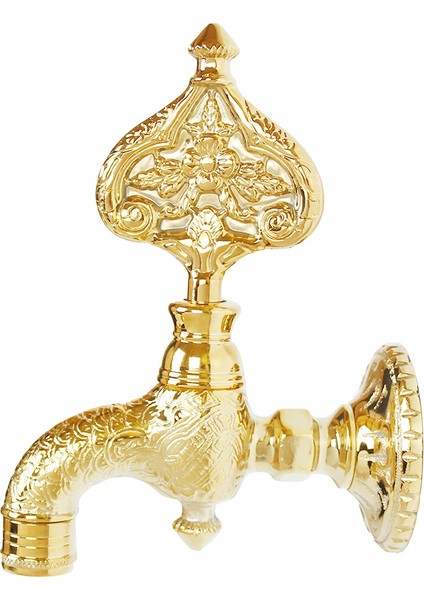 Desenli Perlatörlü Sarı Osmanlı Musluk fiyatları