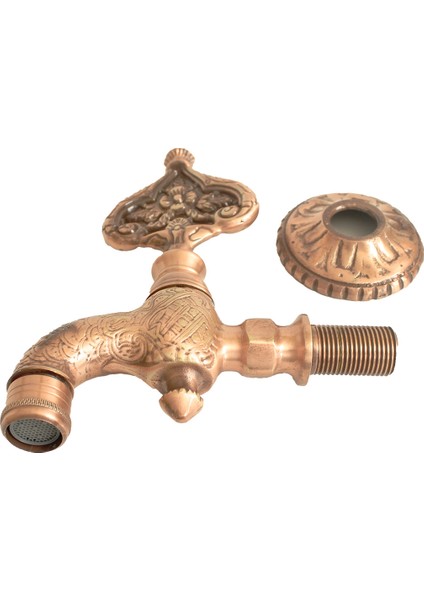 Ikili Desenli Perlatörlü Antik Osmanlı Musluk modelleri