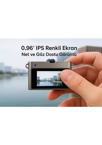 Vintage Mini Dijital Fotgraf Makinesi 1080P 0.96 Inç Ekranlı LED Işıkl indirimleri