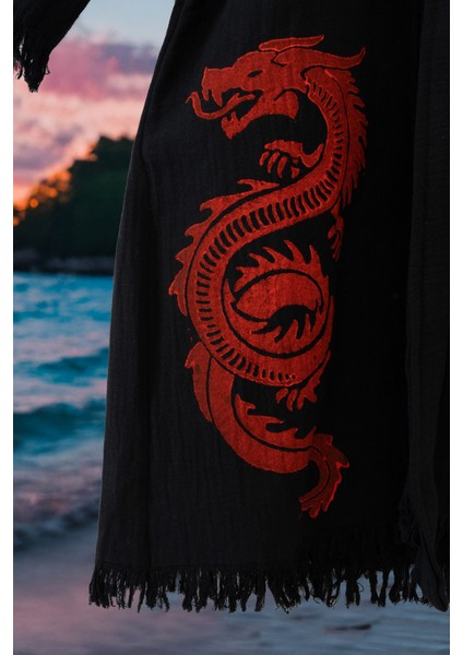 Organik %100 Pamuk Kimono Yaka Sabalık Bornoz - Viserion fiyatları