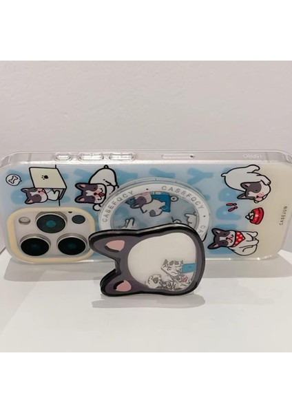 Magsafe Telefon Tutucu Stand Kedi Beyaz fiyatları