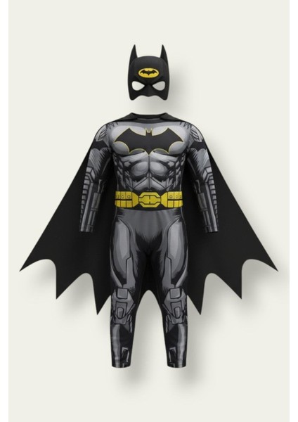 Batman Kassız Çocuk Kostümü - Siyah
