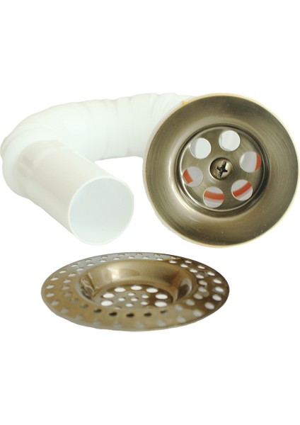 Antik Lavabo Süzgeci ve Seyyar Süzgeç Çöp Tıkacı