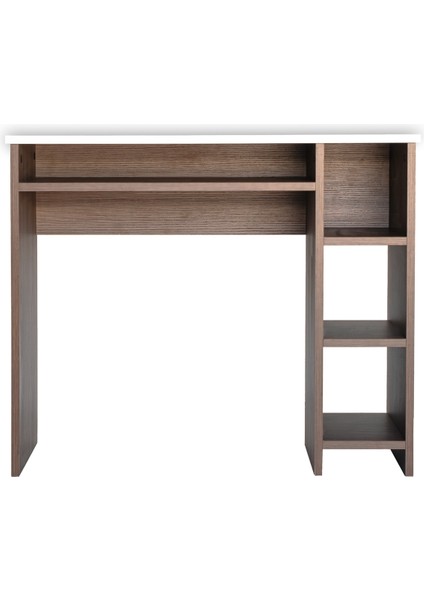 Junıor Plus Çalışma Masası Öğrenci Ofis Bilgisayar ve Çok Amaçlı Kullanım 45X90 cm Milano & Beyaz fırsatları