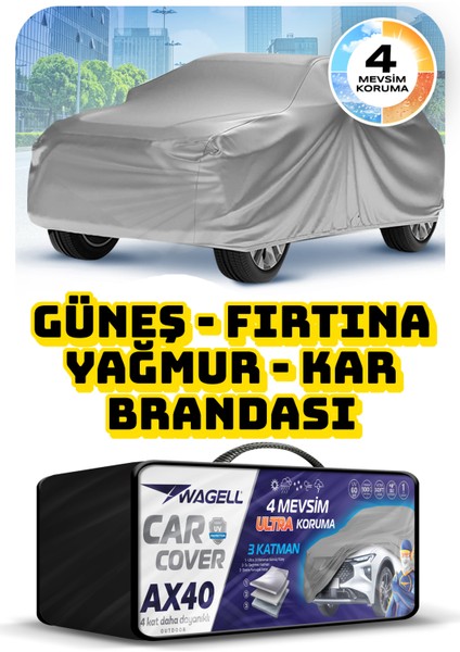 Citroen Berlingo Uyumlu AX40 Araba Brandası - Oto Çadır Örtü