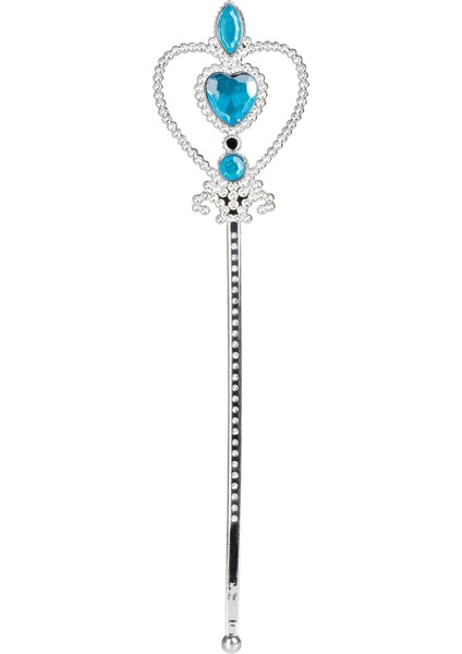 Mavi Renk Kalp Işlemeli Karlar Ülkesi Elsa Asası fiyatları