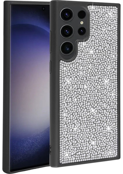 Galaxy S23 Ultra Kılıf Parlak Taşlı Tasarım Ston Kapak fiyatları