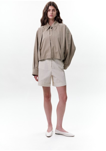 Cep Kemerli Şort Taş modelleri