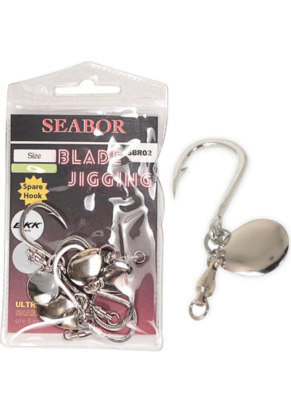 Blade 5 Adet (Spare Hook) Jig Asist Iğnesi