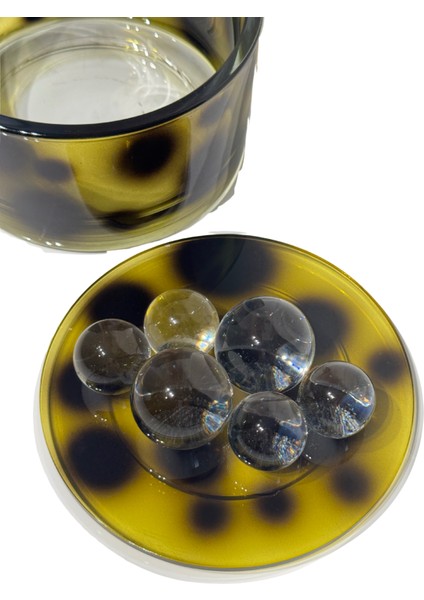 Cam Leopar Desen Haki Yeşil Dekoratif Kutu fiyatları