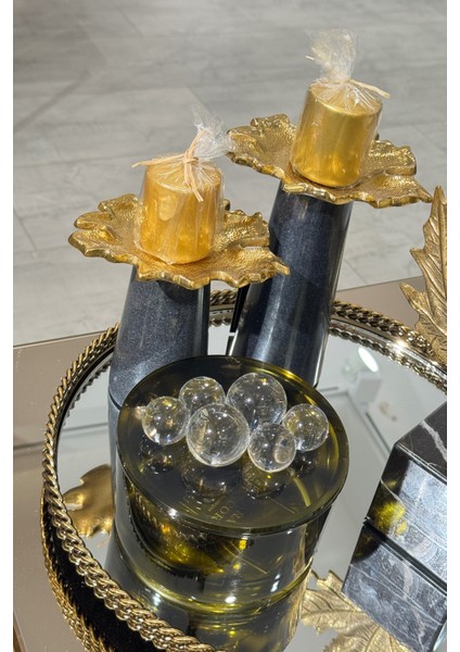 Cam Leopar Desen Haki Yeşil Dekoratif Kutu indirimleri