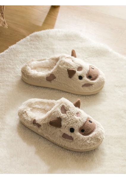 Yeni Sezon Hayvan Nakışlı Kadın Ev Terliği modelleri