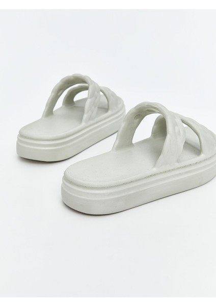 Yeni Sezon Çift Bantlı Kadın Terlik indirimleri