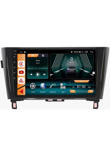 Nissan Qashqai 2014 / 2021 Androidauto/carplay Multimedya