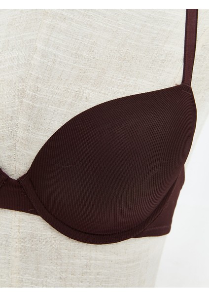 Yeni Sezon Balenli Dolgusuz Düz Tişört Sütyen modelleri