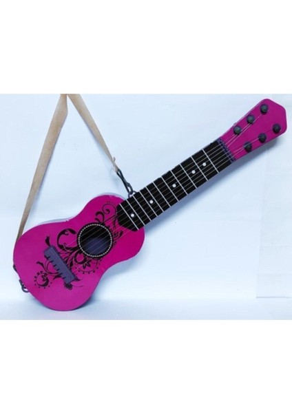 Pembe Oyuncak Ispanyol Gitar 6 Telli 50 Cm. Okul Gösteri Gitarı fiyatları