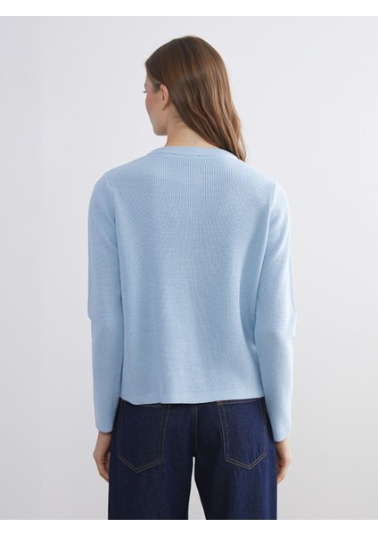 Yeni Sezon Bisiklet Yaka Kadın Triko Hırka fırsatları