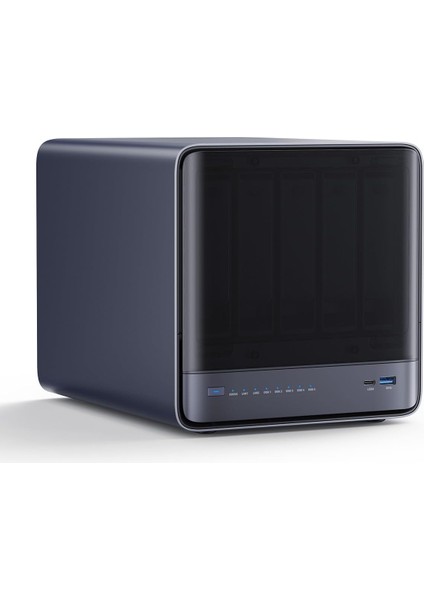 N5 Pro Aı Amd Ryzen 9 HX370 Işlemci, 32GB Ddr5 Ram, 128GB Emmc, Hdmı, Usb4, Oculınk, 2x Ethernet Nas Mini Pc