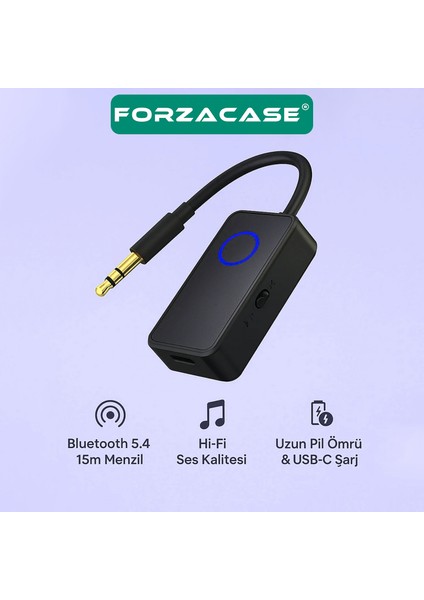 Tv, Araç, Bilgisayar Uyumlu 2in1 Aux Bluetooth 5.4 Kablosuz Ses Adaptörü - FC1130 fiyatları
