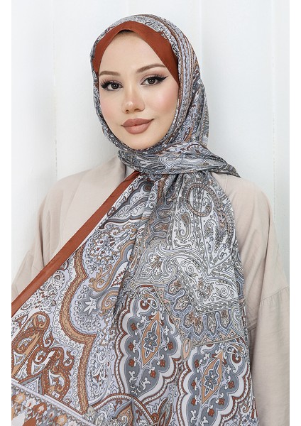 Etnik Desen Janjan Şal 70304-11 Tarçın Renk fiyatları