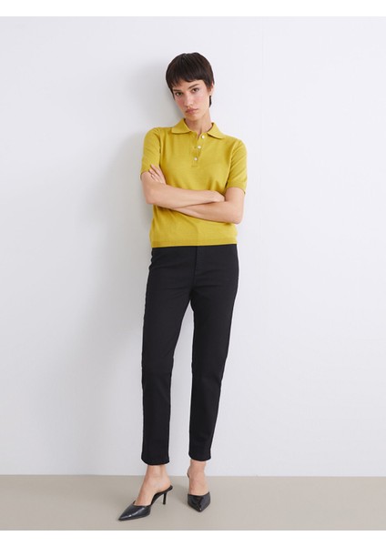 Yeni Sezon Slim Mom Kadın Jean Pantolon