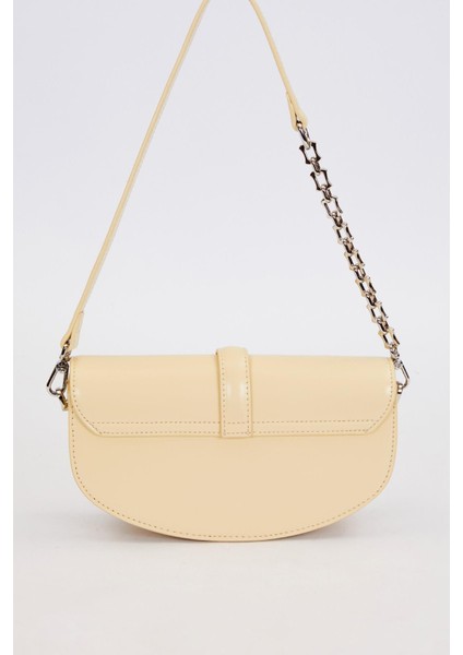 Sarı Metal Detaylı Omuz Çantası fırsatları