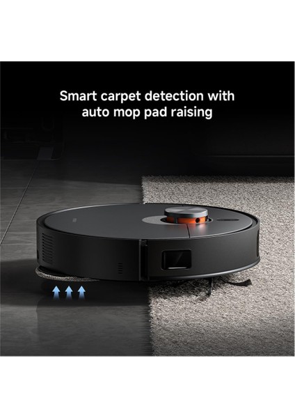 akıllı Haritalama, Eşzamanlı Vacumming & Mop, Hassas Lazer Haritalama ve NAVIGASYON,X20 Max Çöp Istasyonlu Akıllı Robot Süpürge + Mop