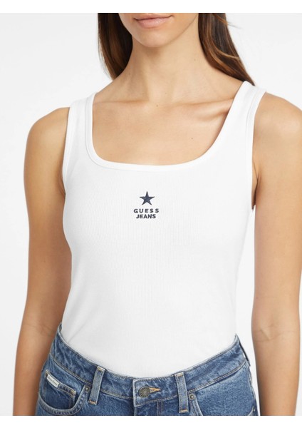 Jeans Kadın Beyaz Top W4YP48KA0H1-G011 fiyatları