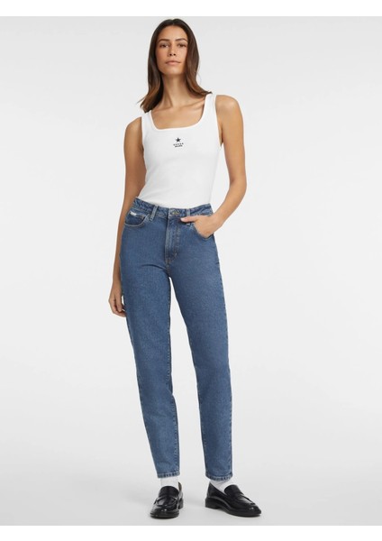 Jeans Kadın Beyaz Top W4YP48KA0H1-G011 modelleri