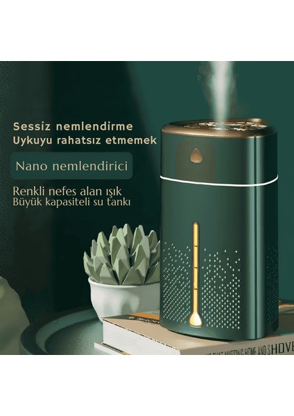 Hava Nemlendirici Humidifier LED Işıklı 1000ML fırsatları