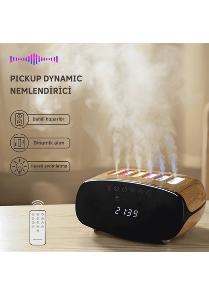 Çok Fonksiyonlu Aroma Dijital Spekaer Nemlendirici fiyatları