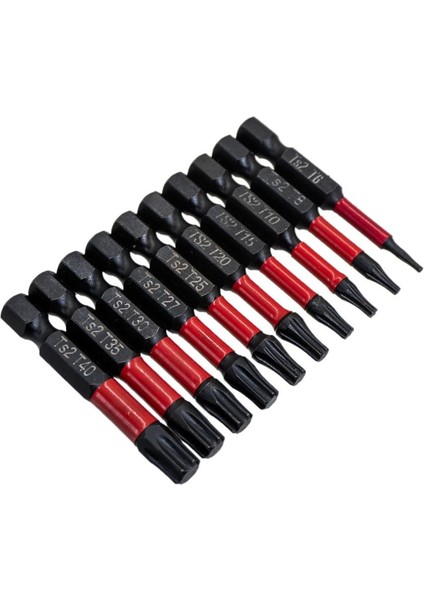 6442 Manyetik Torx Bits Uç Seti T6-T40 (11 Parça) fırsatları