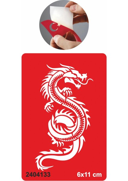 Anakonda Dragon Yılan Tattoo Geçici Dövme Şablonları Kına Kalıpları