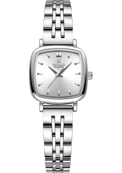 RWA147051 Kare Küçük Minimal Çelik Kadın Kol Saati