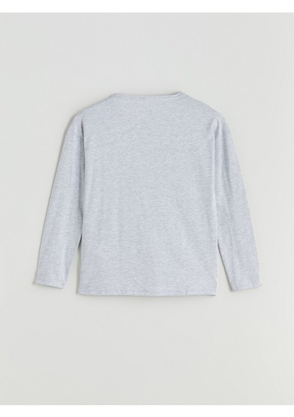 Yeni Sezon Bisiklet Yaka Baskılı Kadın Pijama Üstü fiyatları