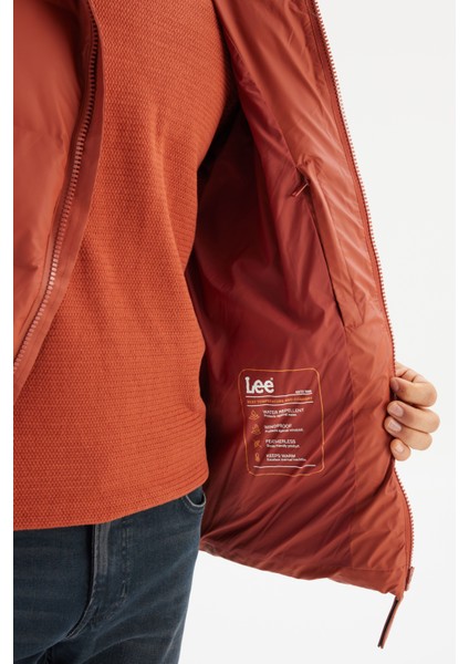 Regular Fit Normal Kesim Kapüşonlu Cepli Şişme Puffer Mont indirimleri