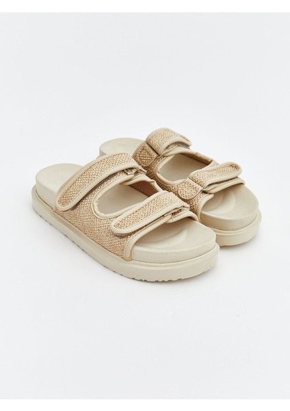 Yeni Sezon Çift Bantlı Cırt Cırtlı Erkek Terlik